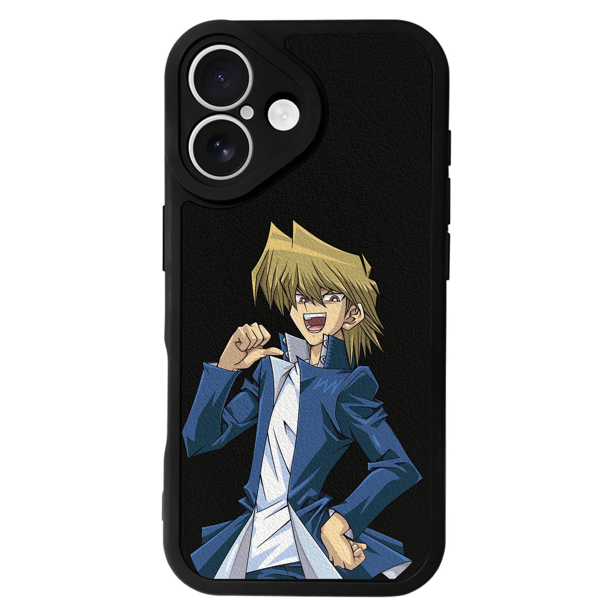 遊☆戯☆王 Yu-Gi-Oh! 【iPhone 16シリーズ対応】シリコンスマホケース（レザー調） 材質：シリコン